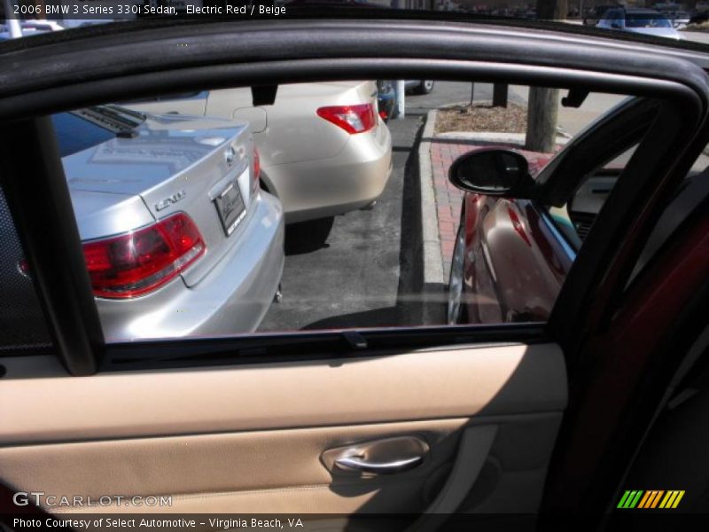 Electric Red / Beige 2006 BMW 3 Series 330i Sedan