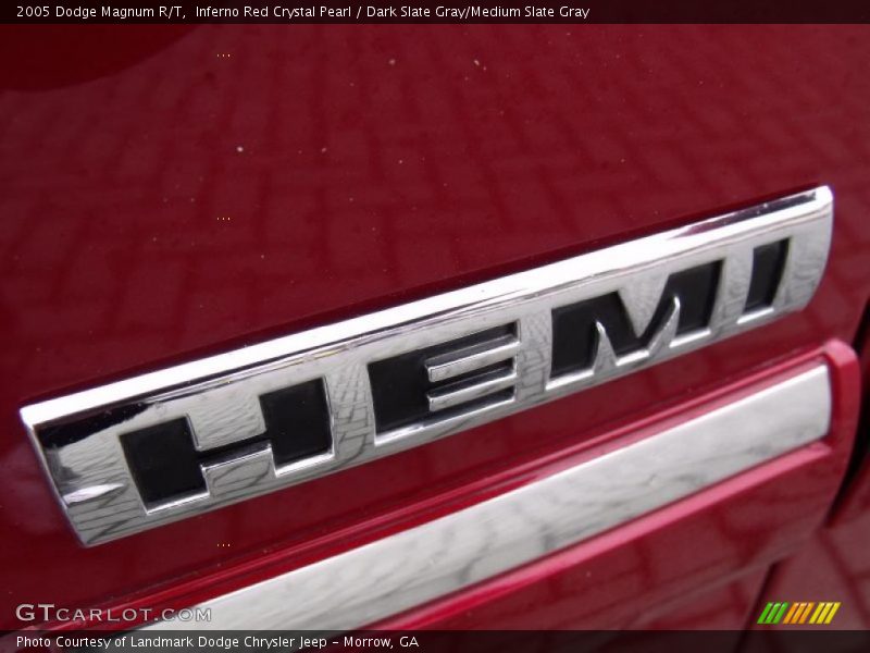 Inferno Red Crystal Pearl / Dark Slate Gray/Medium Slate Gray 2005 Dodge Magnum R/T