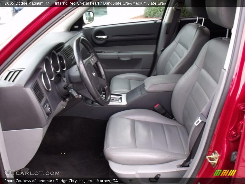 Inferno Red Crystal Pearl / Dark Slate Gray/Medium Slate Gray 2005 Dodge Magnum R/T