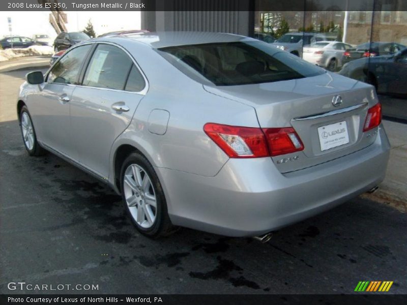 Tungsten Metallic / Black 2008 Lexus ES 350