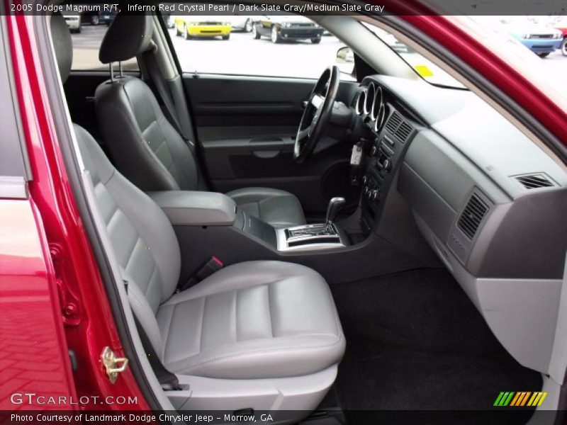 Inferno Red Crystal Pearl / Dark Slate Gray/Medium Slate Gray 2005 Dodge Magnum R/T