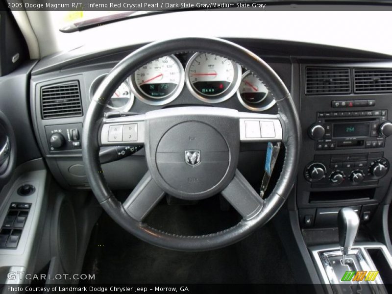 Inferno Red Crystal Pearl / Dark Slate Gray/Medium Slate Gray 2005 Dodge Magnum R/T