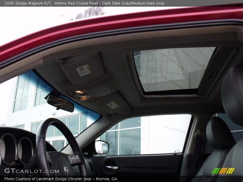 Inferno Red Crystal Pearl / Dark Slate Gray/Medium Slate Gray 2005 Dodge Magnum R/T