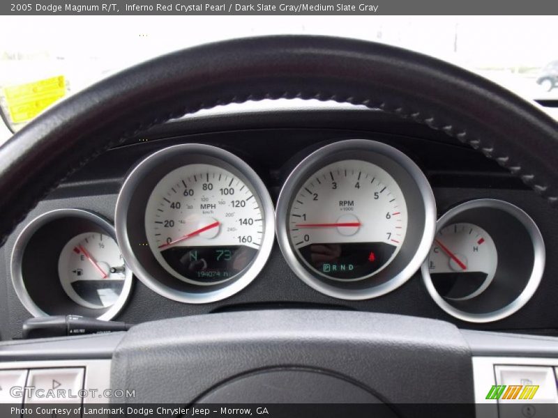 Inferno Red Crystal Pearl / Dark Slate Gray/Medium Slate Gray 2005 Dodge Magnum R/T