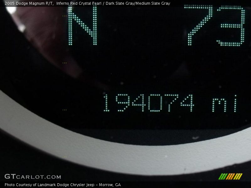 Inferno Red Crystal Pearl / Dark Slate Gray/Medium Slate Gray 2005 Dodge Magnum R/T