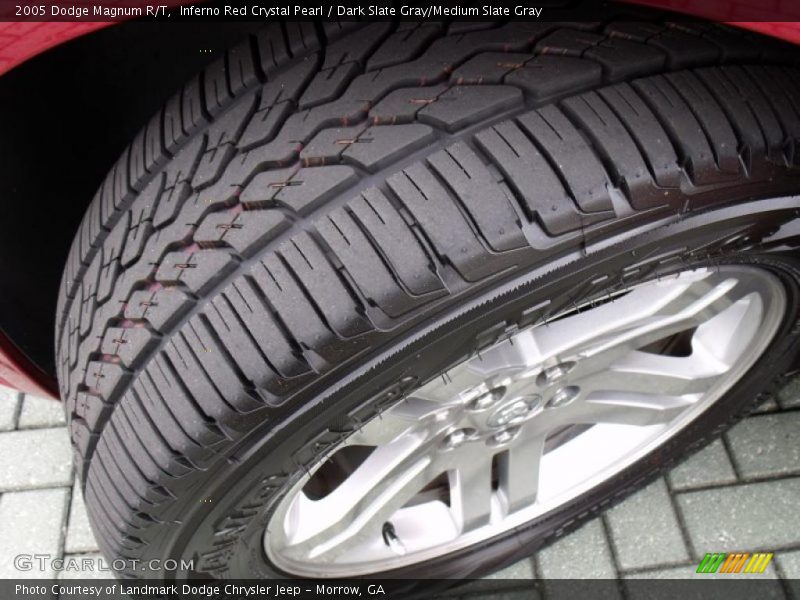 Inferno Red Crystal Pearl / Dark Slate Gray/Medium Slate Gray 2005 Dodge Magnum R/T