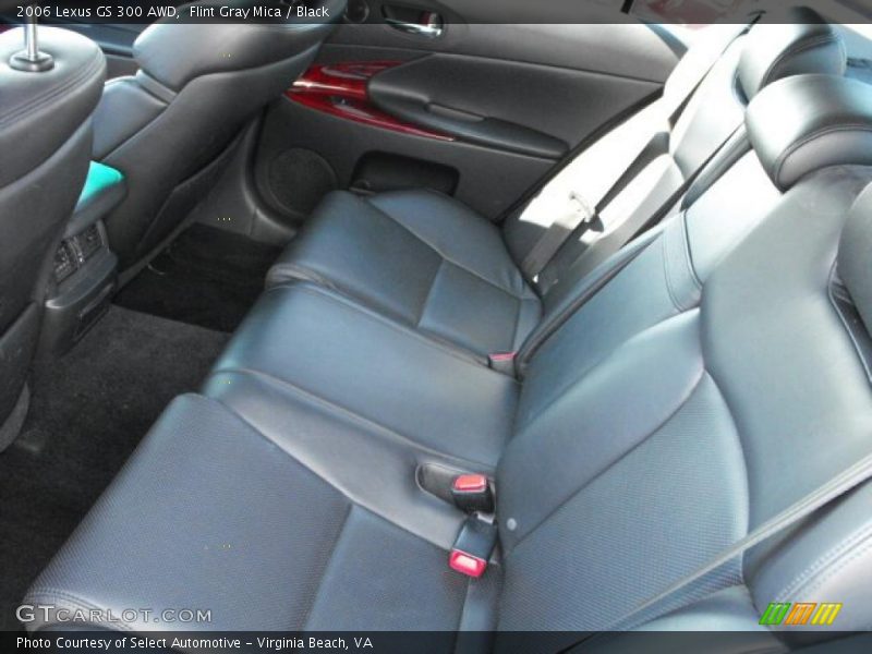 Flint Gray Mica / Black 2006 Lexus GS 300 AWD