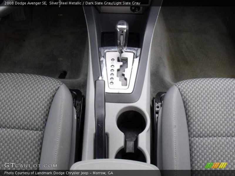 Silver Steel Metallic / Dark Slate Gray/Light Slate Gray 2008 Dodge Avenger SE