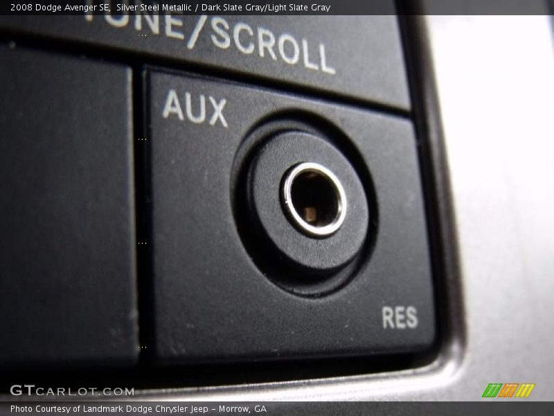 Silver Steel Metallic / Dark Slate Gray/Light Slate Gray 2008 Dodge Avenger SE
