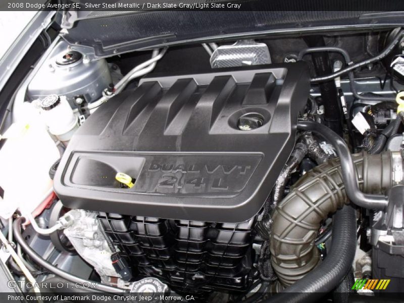 Silver Steel Metallic / Dark Slate Gray/Light Slate Gray 2008 Dodge Avenger SE