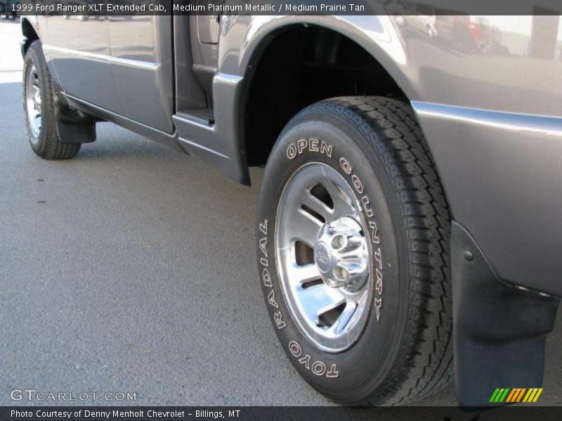 Medium Platinum Metallic / Medium Prairie Tan 1999 Ford Ranger XLT Extended Cab