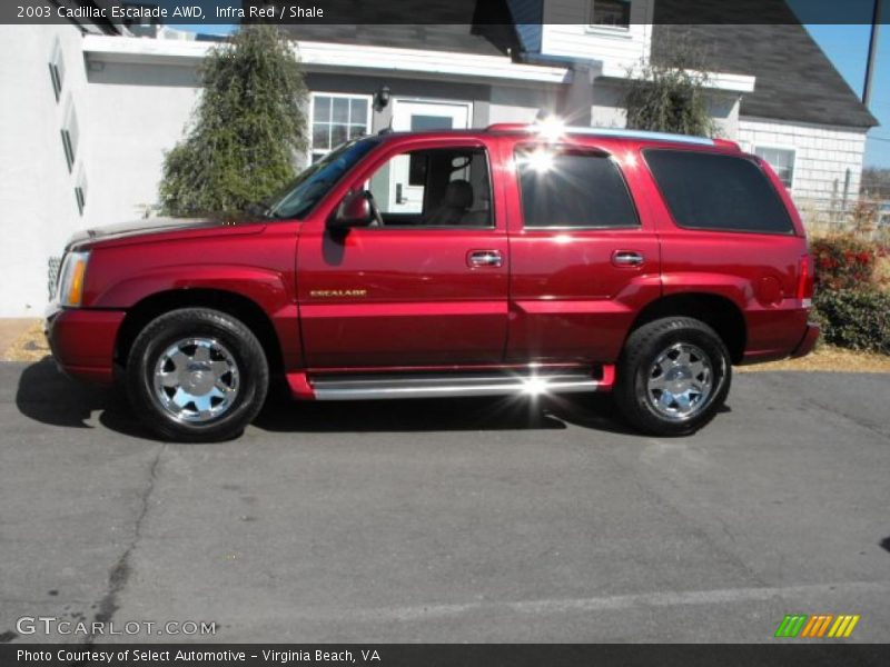 Infra Red / Shale 2003 Cadillac Escalade AWD