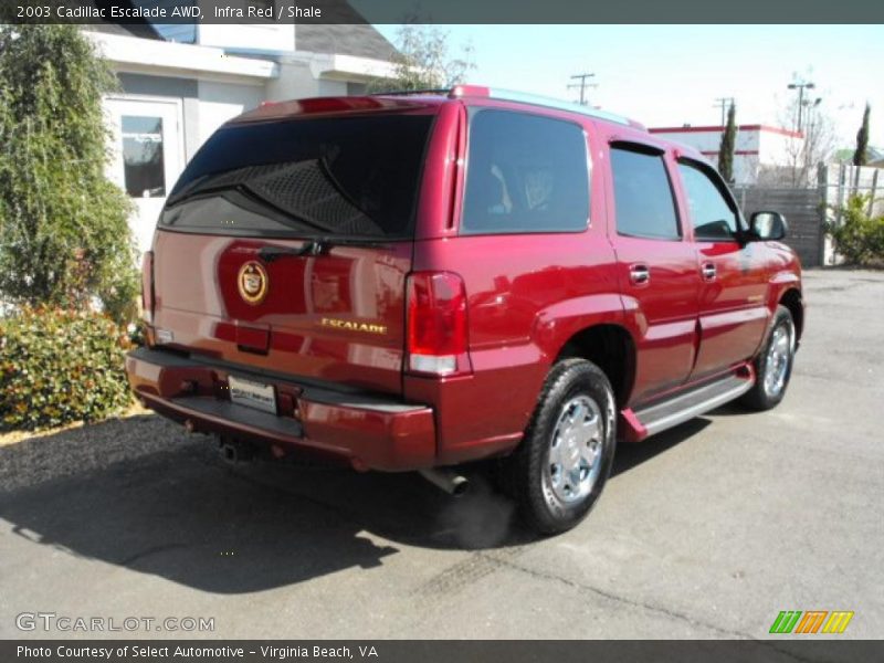 Infra Red / Shale 2003 Cadillac Escalade AWD