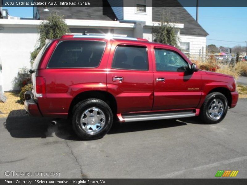 Infra Red / Shale 2003 Cadillac Escalade AWD