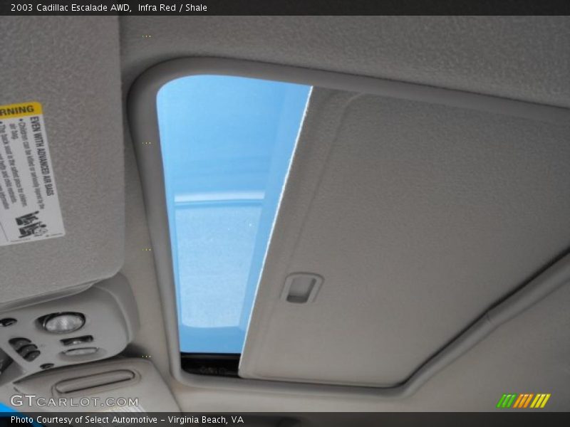 Infra Red / Shale 2003 Cadillac Escalade AWD