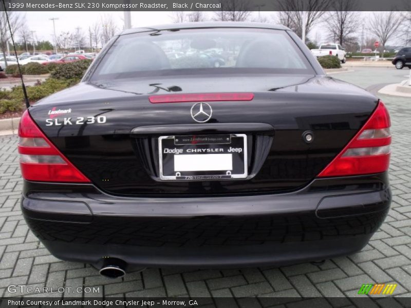 Black / Charcoal 1999 Mercedes-Benz SLK 230 Kompressor Roadster