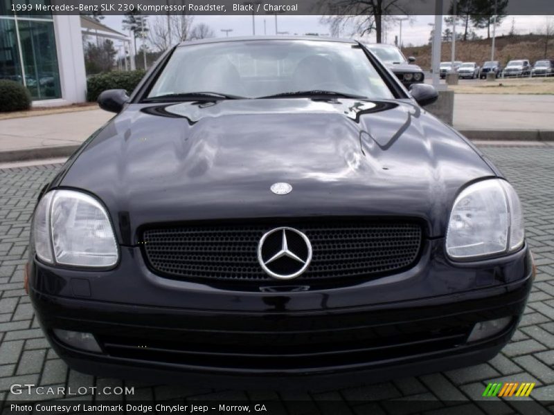 Black / Charcoal 1999 Mercedes-Benz SLK 230 Kompressor Roadster