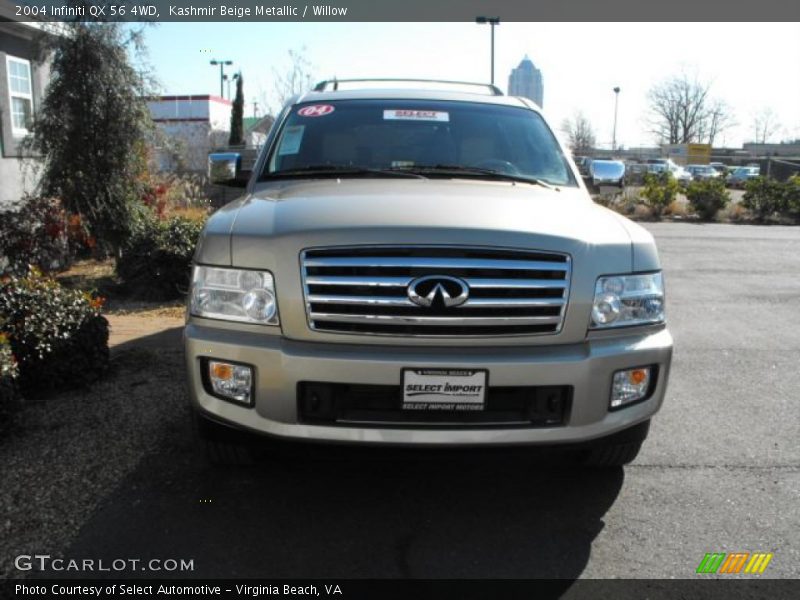 Kashmir Beige Metallic / Willow 2004 Infiniti QX 56 4WD