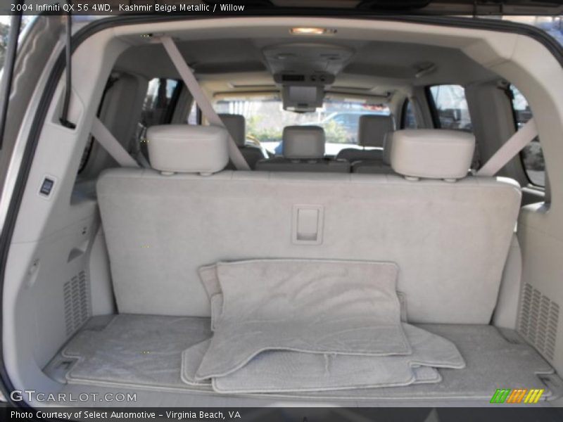 Kashmir Beige Metallic / Willow 2004 Infiniti QX 56 4WD