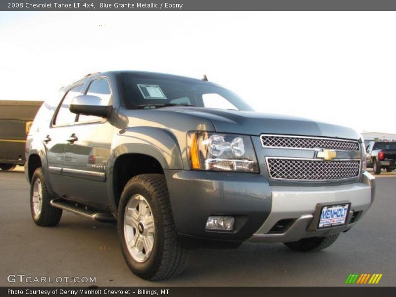 Blue Granite Metallic / Ebony 2008 Chevrolet Tahoe LT 4x4