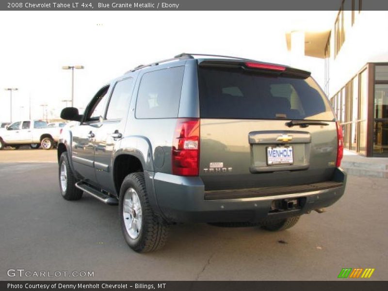 Blue Granite Metallic / Ebony 2008 Chevrolet Tahoe LT 4x4