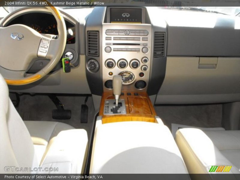Kashmir Beige Metallic / Willow 2004 Infiniti QX 56 4WD