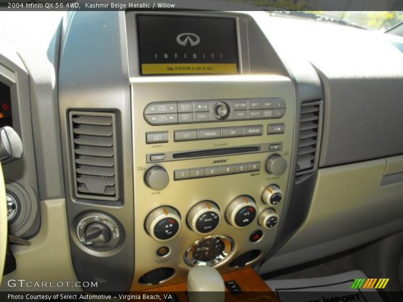 Kashmir Beige Metallic / Willow 2004 Infiniti QX 56 4WD