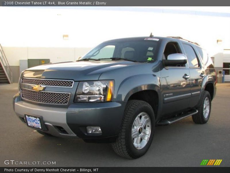 Blue Granite Metallic / Ebony 2008 Chevrolet Tahoe LT 4x4