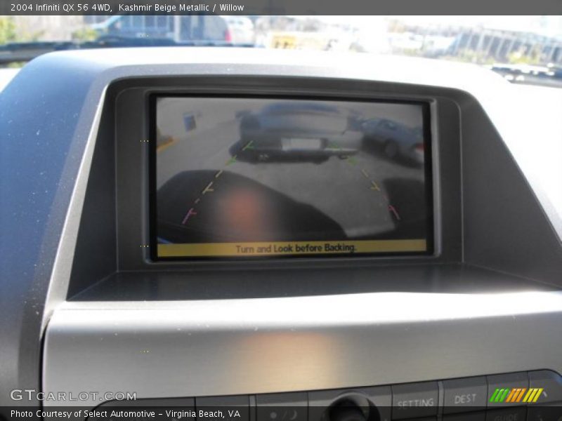 Kashmir Beige Metallic / Willow 2004 Infiniti QX 56 4WD