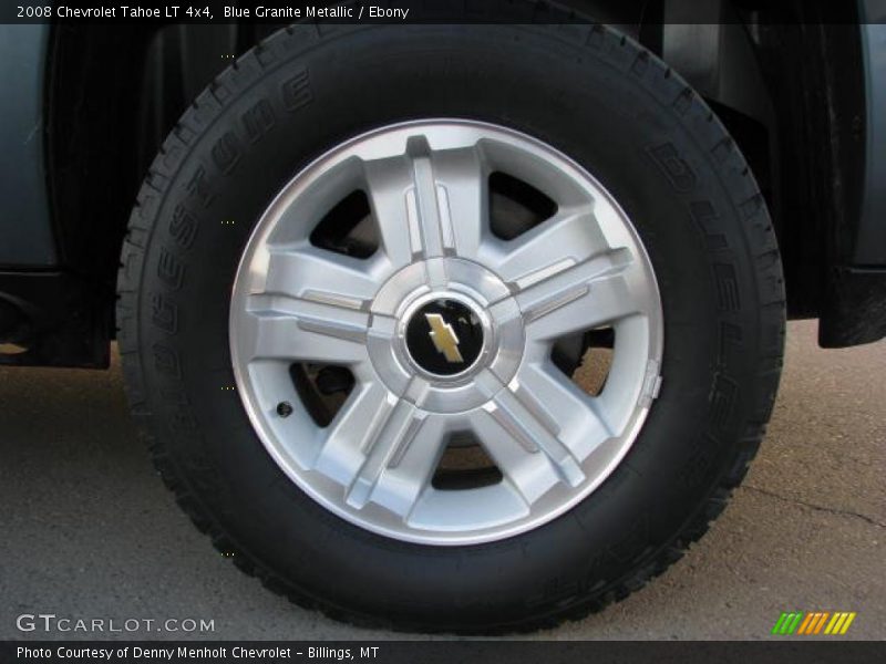 Blue Granite Metallic / Ebony 2008 Chevrolet Tahoe LT 4x4