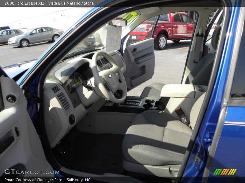 Vista Blue Metallic / Stone 2008 Ford Escape XLS