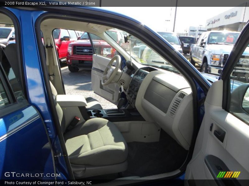 Vista Blue Metallic / Stone 2008 Ford Escape XLS
