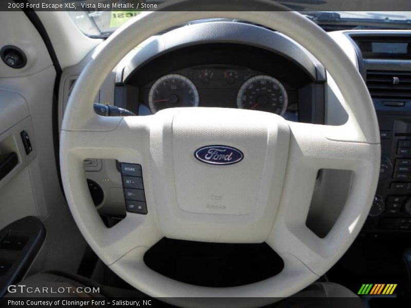 Vista Blue Metallic / Stone 2008 Ford Escape XLS