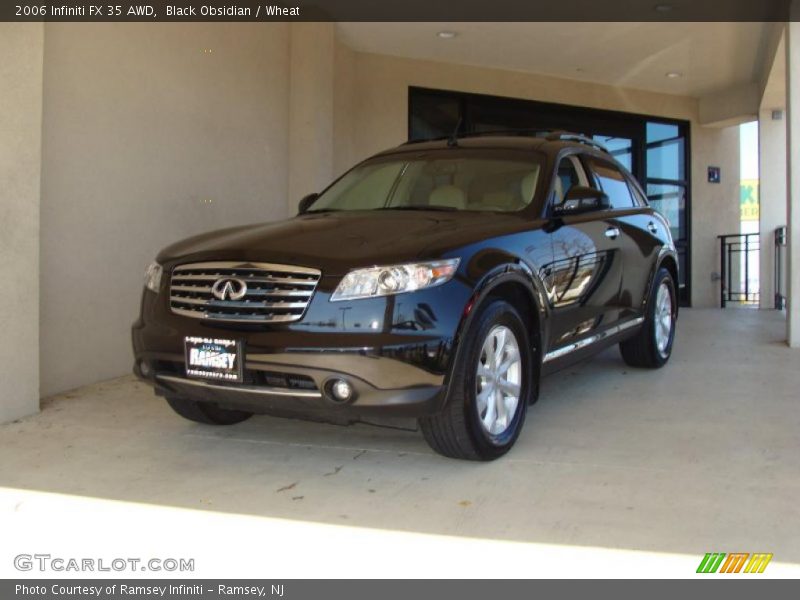 Black Obsidian / Wheat 2006 Infiniti FX 35 AWD