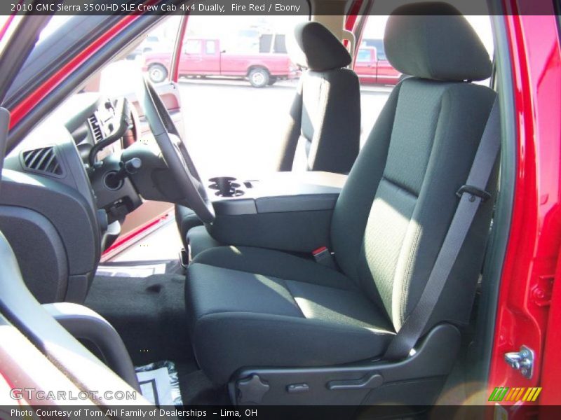Fire Red / Ebony 2010 GMC Sierra 3500HD SLE Crew Cab 4x4 Dually