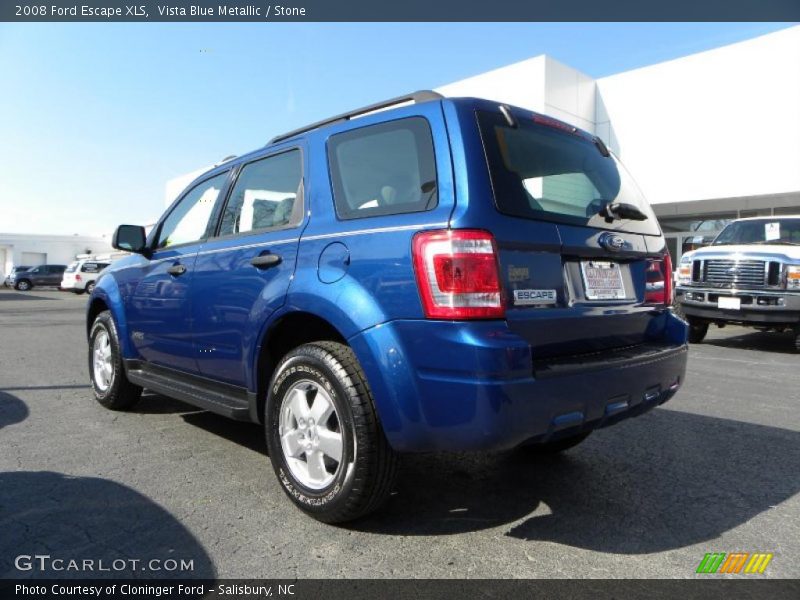 Vista Blue Metallic / Stone 2008 Ford Escape XLS