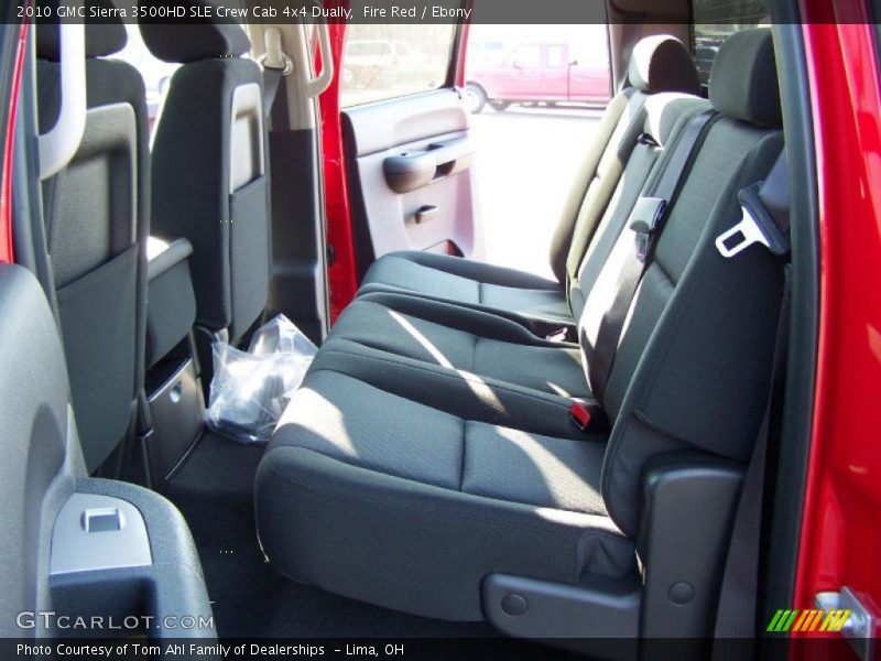 Fire Red / Ebony 2010 GMC Sierra 3500HD SLE Crew Cab 4x4 Dually