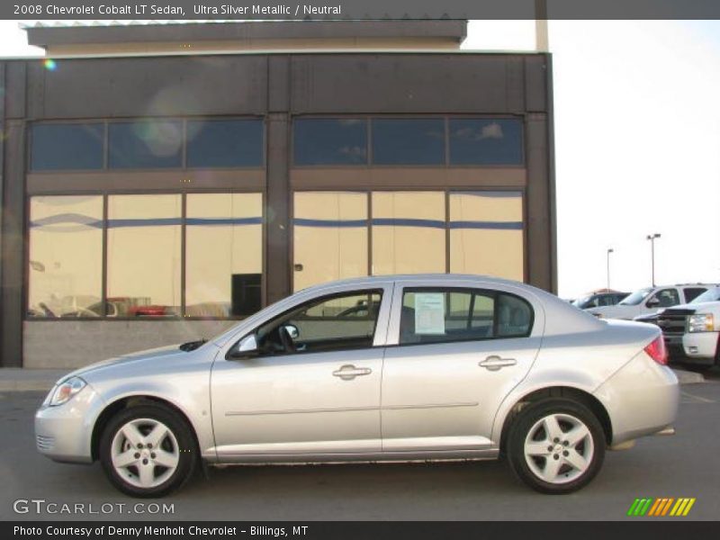 Ultra Silver Metallic / Neutral 2008 Chevrolet Cobalt LT Sedan