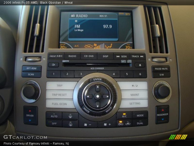 Black Obsidian / Wheat 2006 Infiniti FX 35 AWD