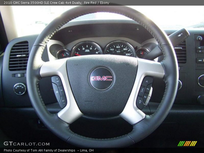 Fire Red / Ebony 2010 GMC Sierra 3500HD SLE Crew Cab 4x4 Dually