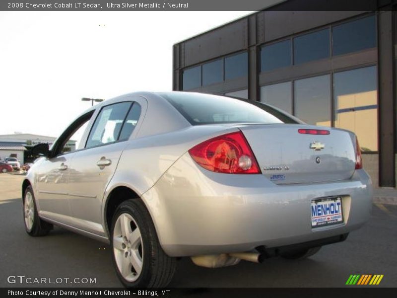 Ultra Silver Metallic / Neutral 2008 Chevrolet Cobalt LT Sedan