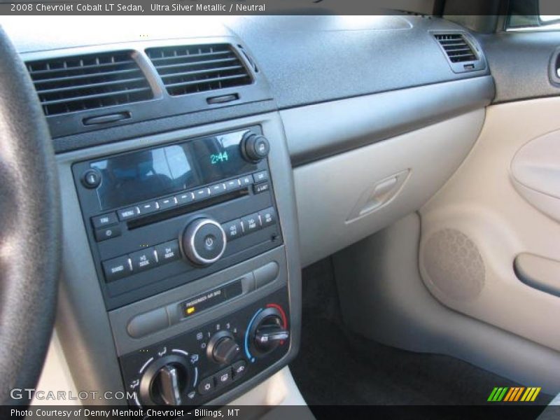 Ultra Silver Metallic / Neutral 2008 Chevrolet Cobalt LT Sedan