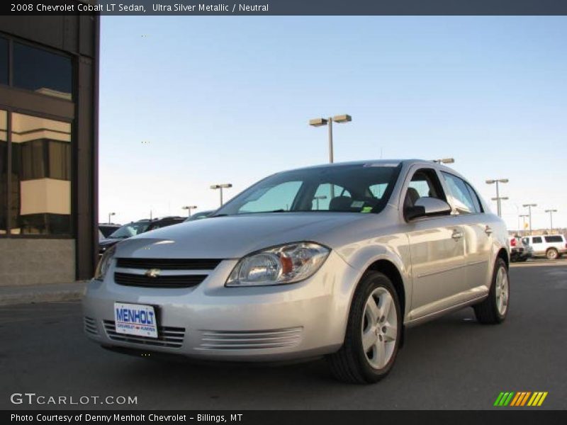 Ultra Silver Metallic / Neutral 2008 Chevrolet Cobalt LT Sedan