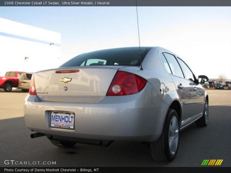 Ultra Silver Metallic / Neutral 2008 Chevrolet Cobalt LT Sedan