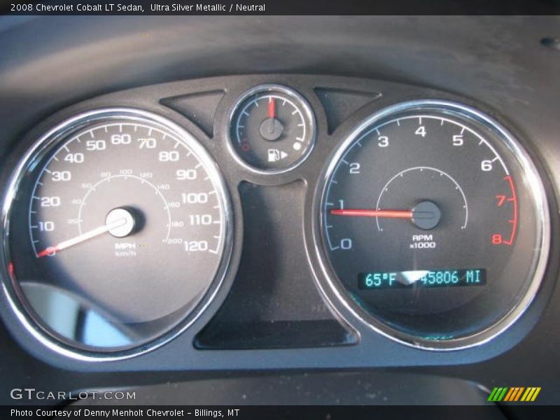 Ultra Silver Metallic / Neutral 2008 Chevrolet Cobalt LT Sedan
