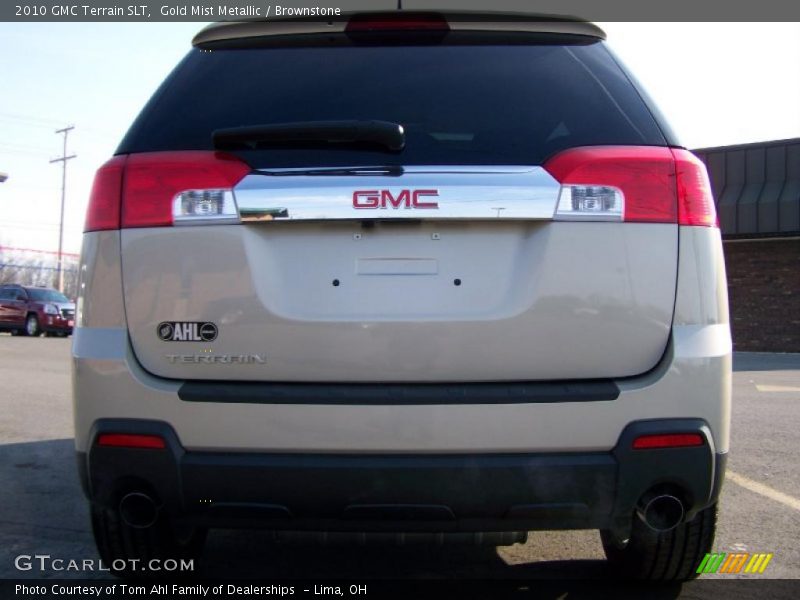 Gold Mist Metallic / Brownstone 2010 GMC Terrain SLT
