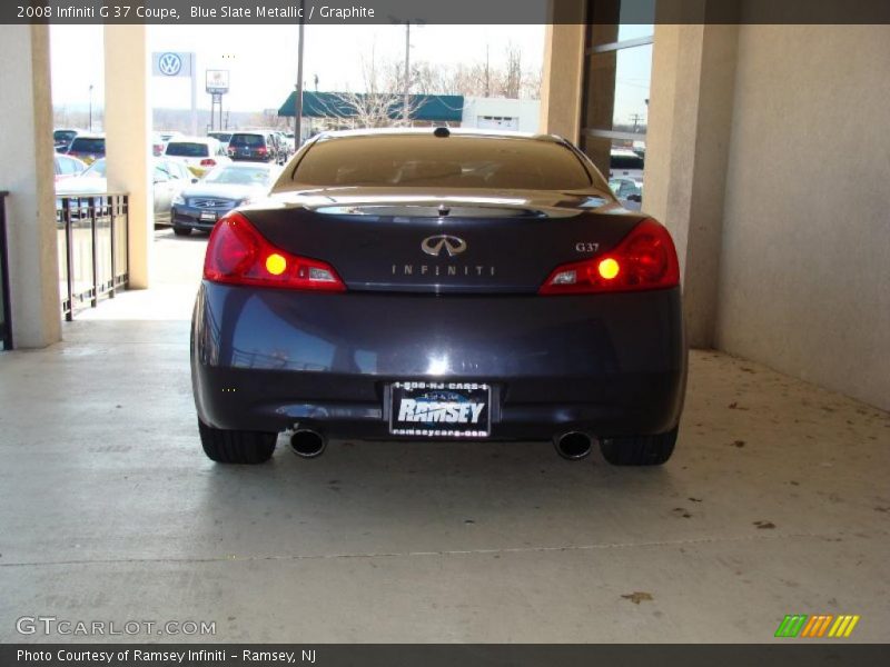 Blue Slate Metallic / Graphite 2008 Infiniti G 37 Coupe