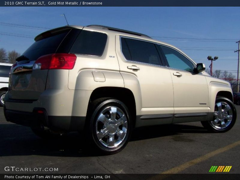 Gold Mist Metallic / Brownstone 2010 GMC Terrain SLT