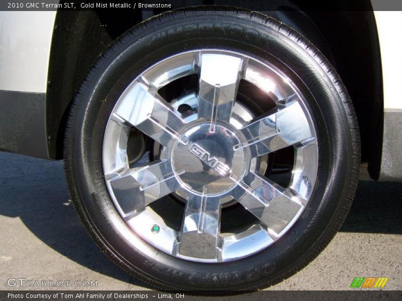 Gold Mist Metallic / Brownstone 2010 GMC Terrain SLT