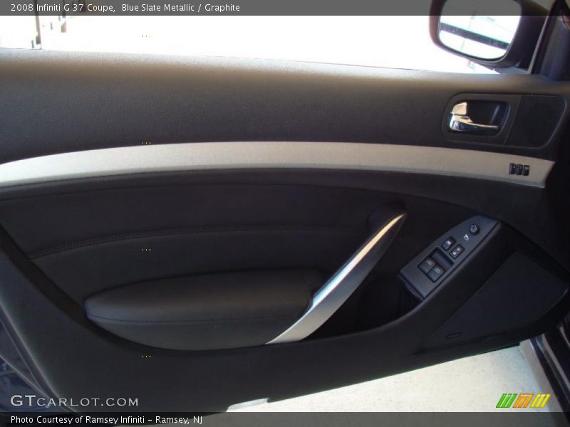 Blue Slate Metallic / Graphite 2008 Infiniti G 37 Coupe